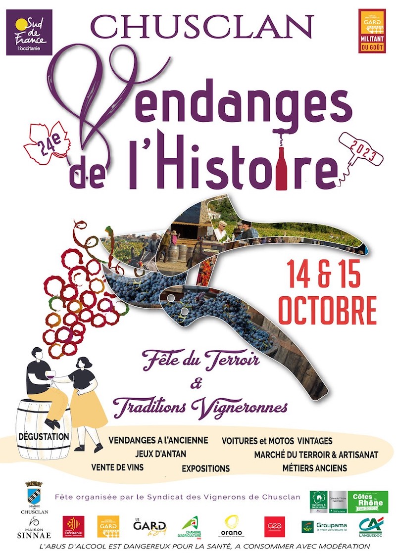 VENDANGES HISTOIRE