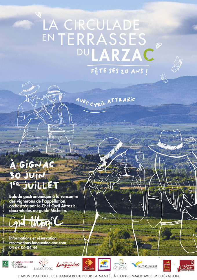 Circulade Vigneronne en Terrasses du Larzac